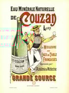 Couzan Huile de table Poster
